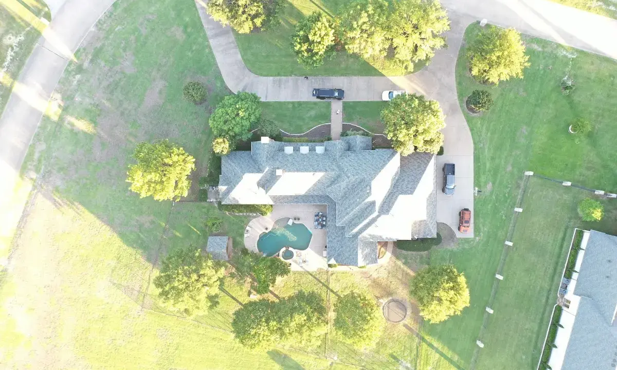 New shingle roof installation on a home in Yorba Linda